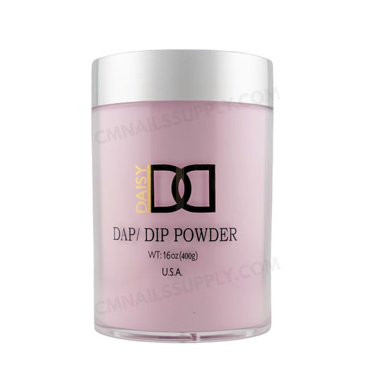 Front view of DND DC Dip Powder 004 Light Pink 400g professional dipping powder.