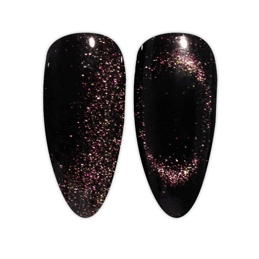 cat eye nail swatch DND DIVA meow or never 06 gel polish
