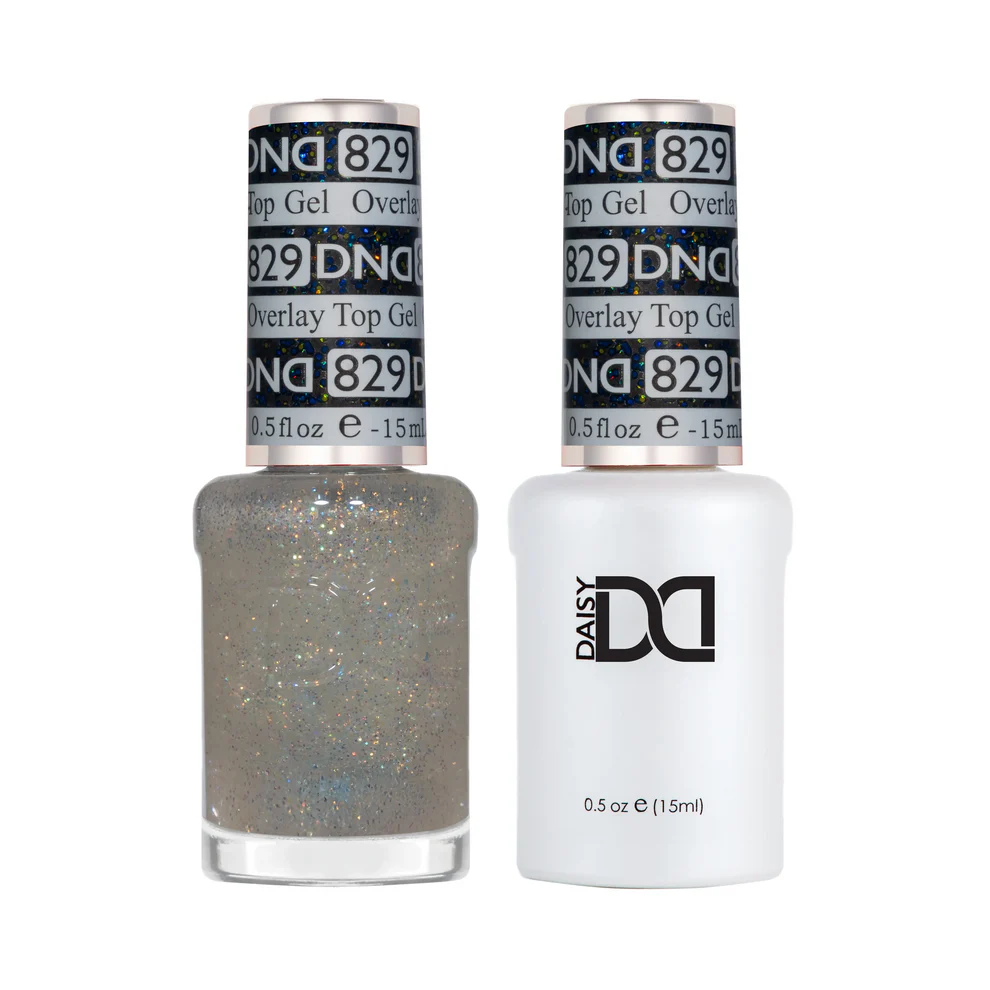 DND Duo Overlay Top Gel 829 bottle, DND gel polish Canada, DND nail polish Canada