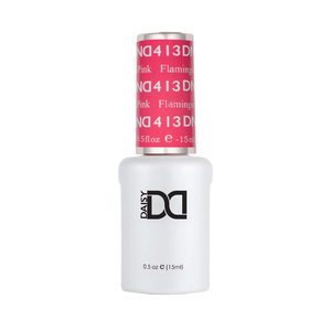 DND Flamingo Pink #413 gel polish bottle