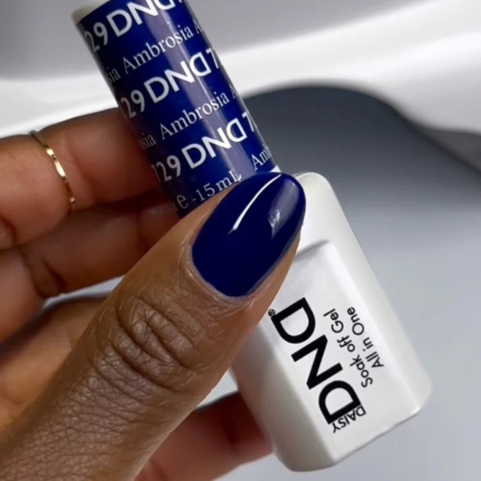 DND Ambrosia #729 Gel & Lacquer Duo, vibrant professional nail polish for salons and home use Canada
