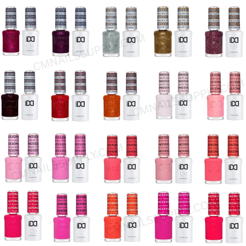 DND wholesale gel polish collection for professional nail technicians Canada online store