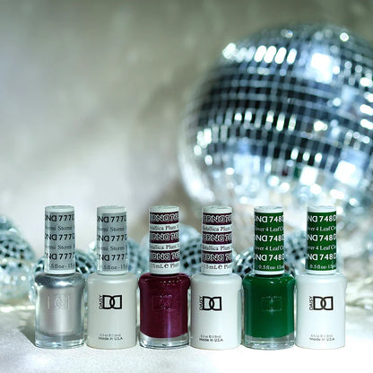 DND Grinch Don't Kill My Shine Holiday Trio Bundle - Gel & Lacquer Set - CM Nails & Beauty Supply