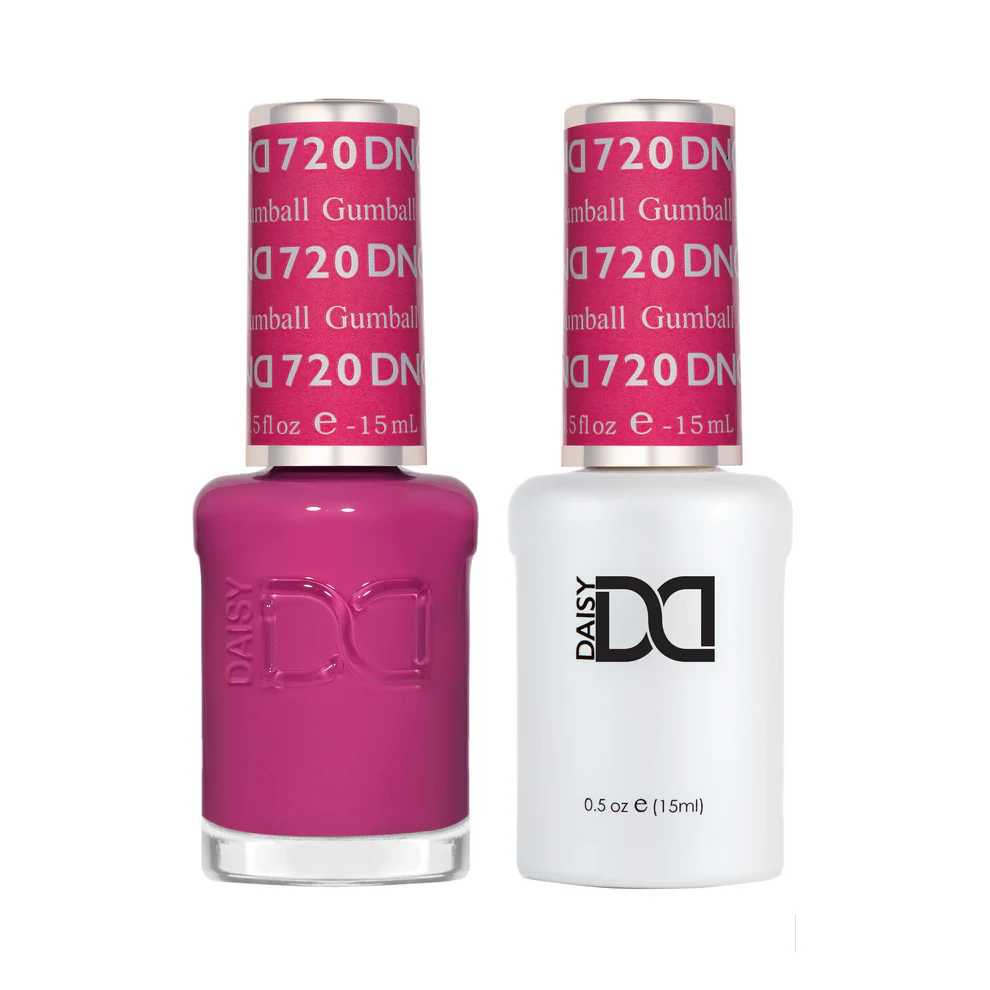 DND Gumball #720 Gel & Lacquer Duo, professional nail polish set, DND gel and lacquer Canada