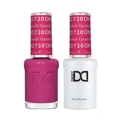 DND Gumball #720 Gel & Lacquer Duo, professional nail polish set, DND gel and lacquer Canada