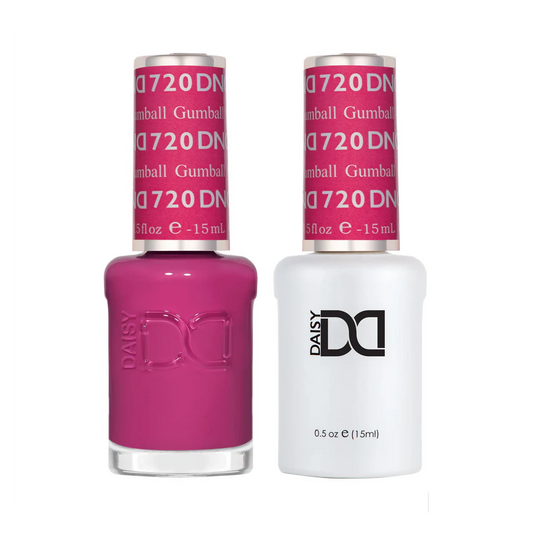 DND Gumball #720 Gel & Lacquer Duo, professional nail polish set, DND gel and lacquer Canada