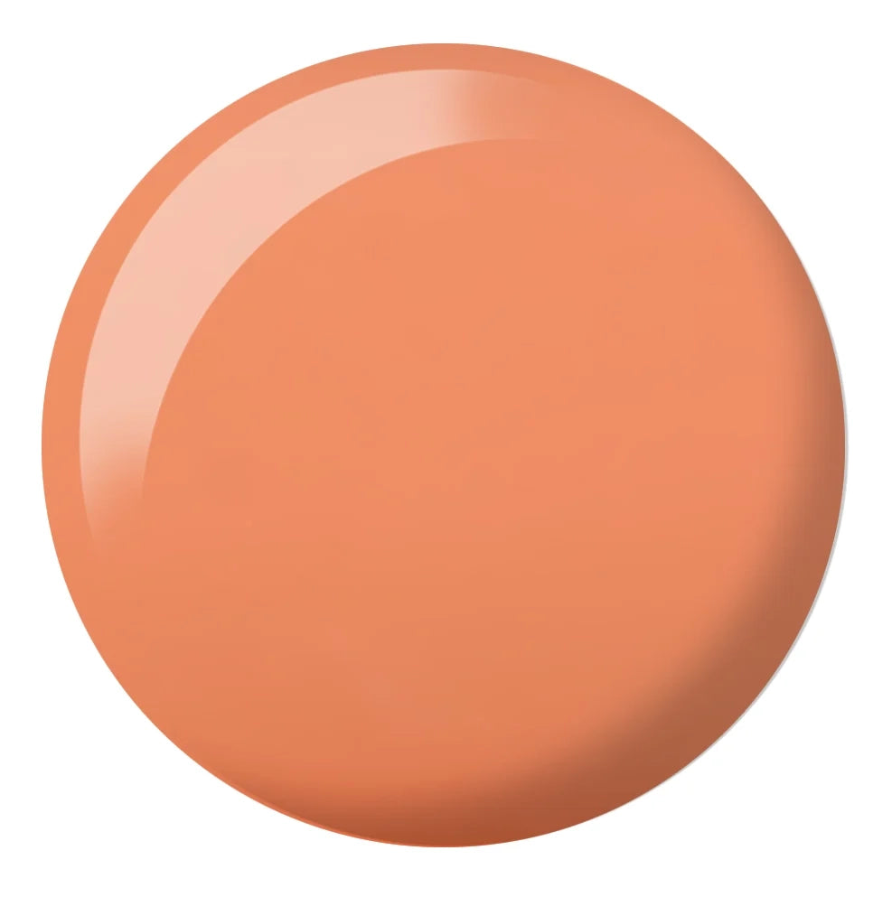DND Honeymoon #802 beige orange gel polish colour swatch