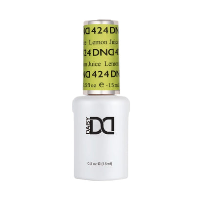 DND Lemon Juice #424 gel polish bottle