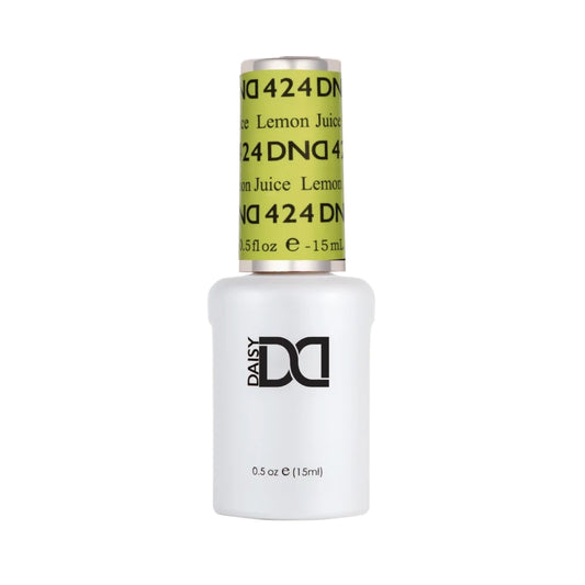 DND Lemon Juice #424 gel polish bottle