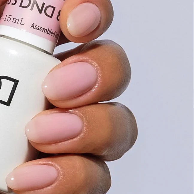 DND Candy Kisses 883 nail polish and gel combo, DND Gel Canada, DND polish Canada