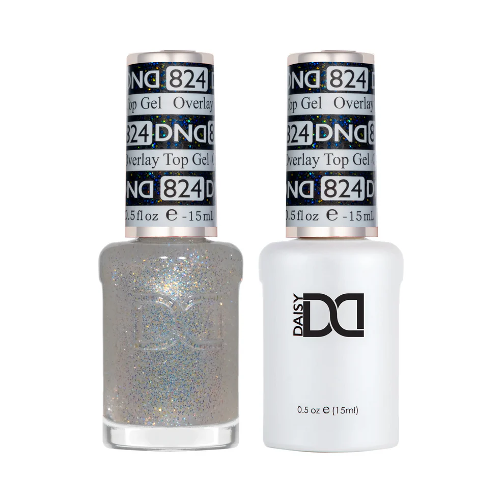 DND Overlay Top Gel 824 bottle, DND gel polish Canada, DND nail polish Canada