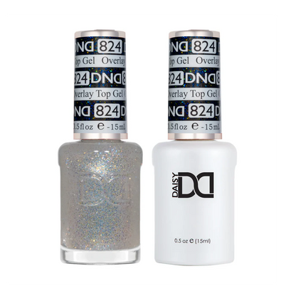 DND Overlay Top Gel 824 bottle, DND gel polish Canada, DND nail polish Canada