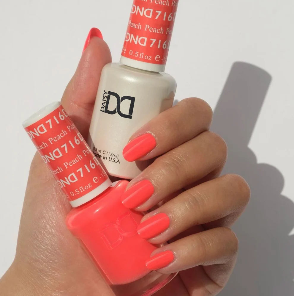 DND Peach #716 peach gel polish
