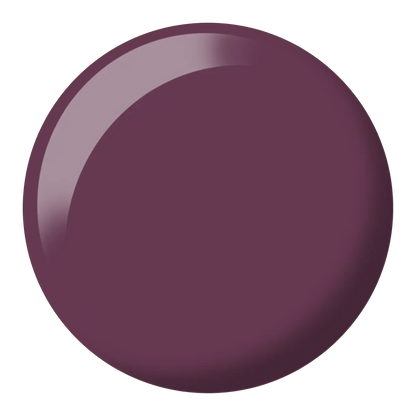 DND Plum Wine #453 colour swatch showing the rich plum wine nail polish shade.