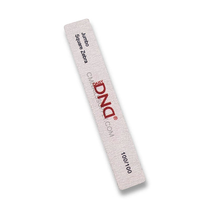 Professional DND zebra nail files bulk pack for salon nail technicians in Canada