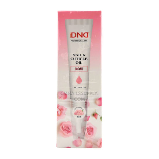 DND rose Nail and Cuticle Oil bottle – best cuticle oil for dry cuticles and nail growth