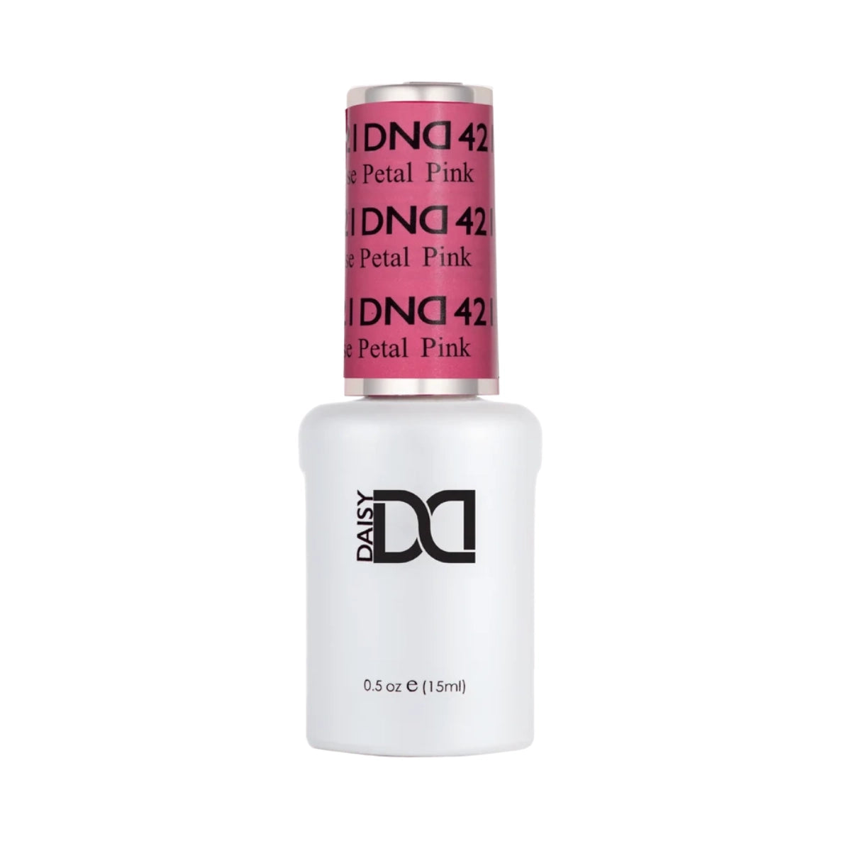 DND Rose Petal #421 gel polish bottle