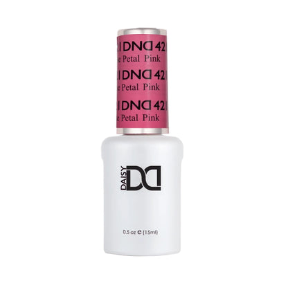 DND Rose Petal #421 gel polish bottle