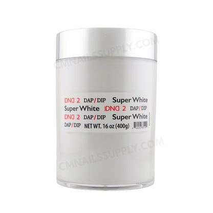 DND Super White dip powder for nails #002 400g for salon use