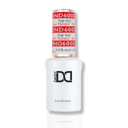 DND Top Coat 600 gel polish top coat for gel manicures and pedicures
