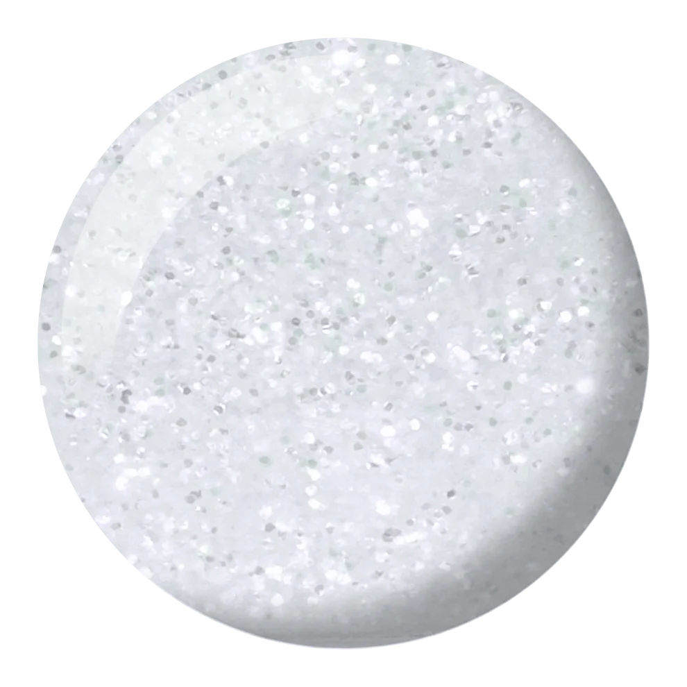DND Twinkle Little Star #443 colour swatch showing the sparkling nail polish shade.