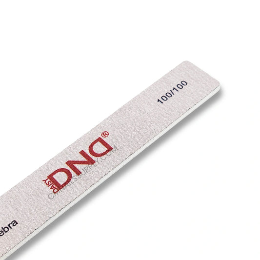 DND zebra nail file 100/100 grit for acrylic nails and hard gel shaping