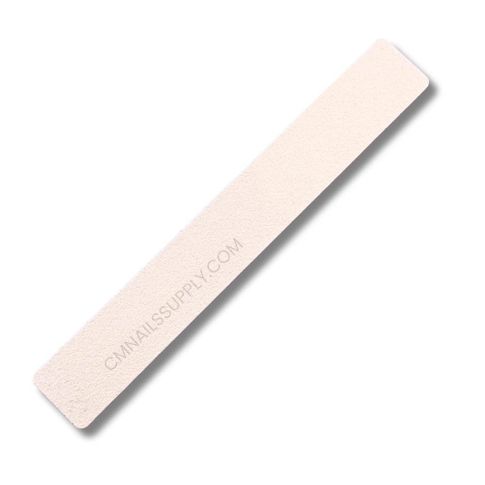 Extra coarse 80 grit white and pink nail file made with Japanese sandpaper for heavy acrylic removal at Canadian salons