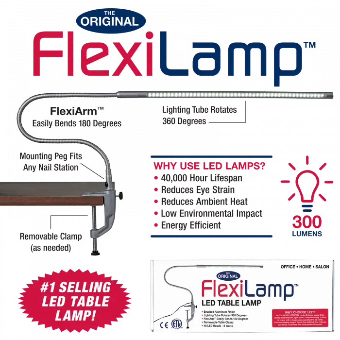 Flexi lamp LED table lamp Canada