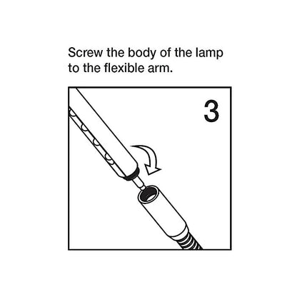 Flexi lamp LED table lamp at CM Nails Supply