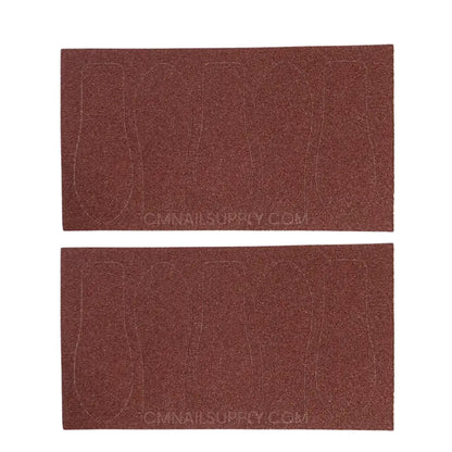 Professional disposable sandpaper sticker replacements for foot rasp files.