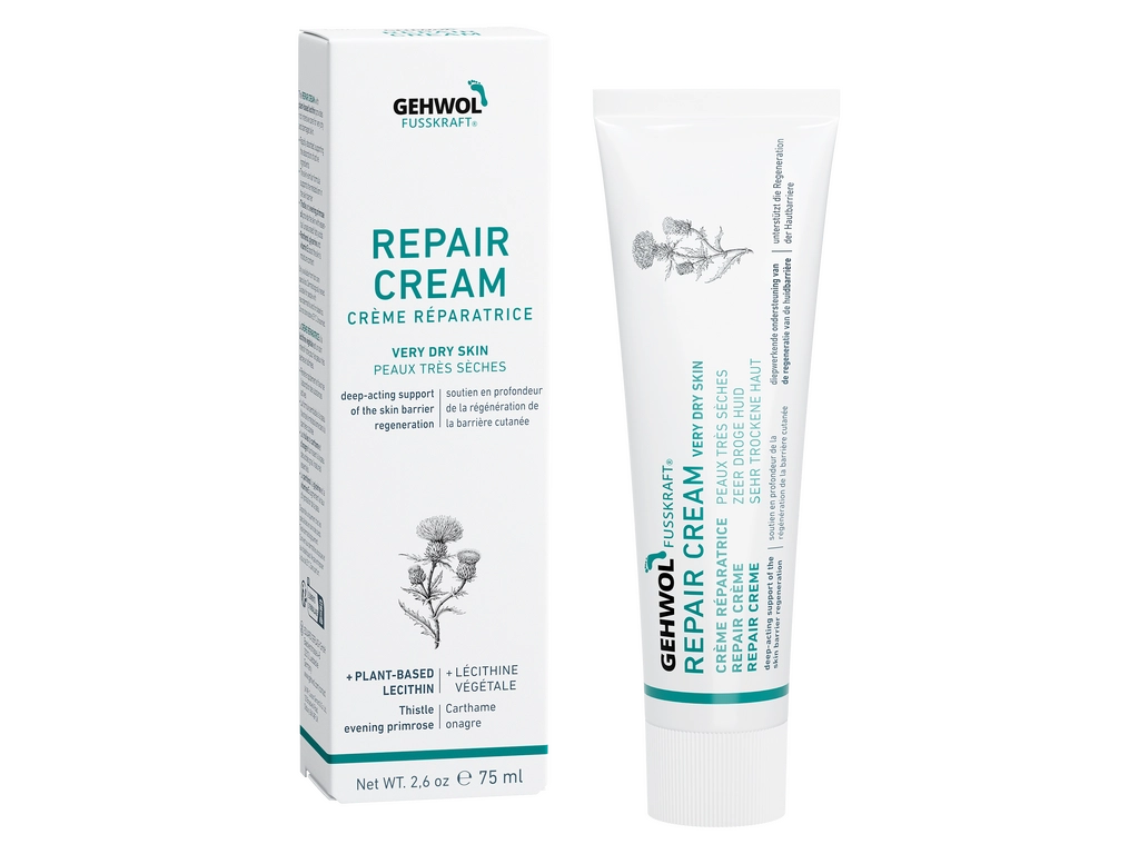 Gehwol Fusskraft Repair Cream for intensive skin repair available online in Canada