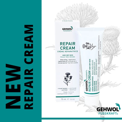 Scent-free Gehwol Fusskraft cream for sensitive skin and full body moisture repair