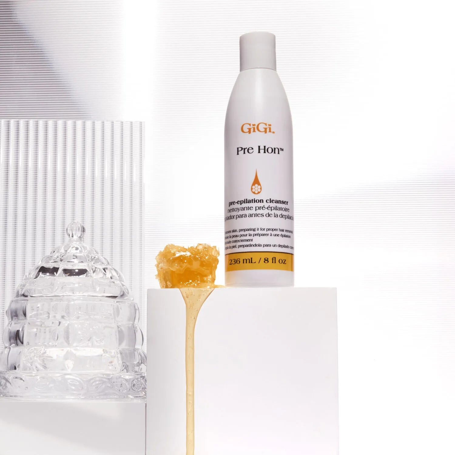 236ml GiGi Pre Hon cleanser professional waxing salon