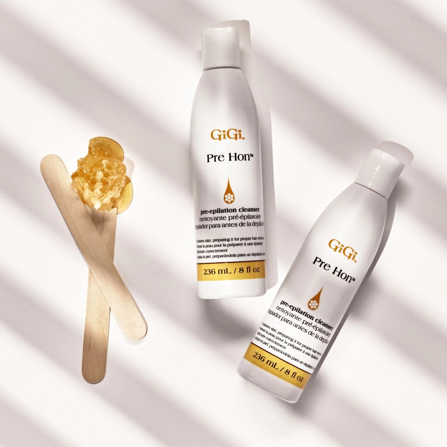 pre waxing cleanser removing oil makeup and deodorant before waxing