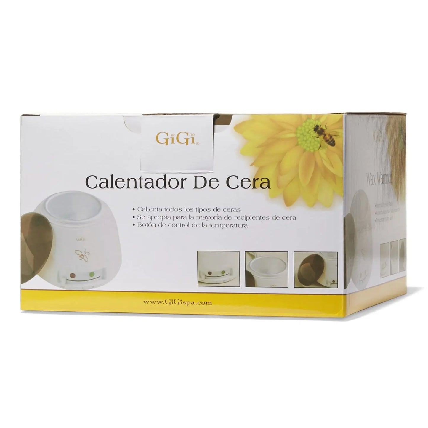 GiGi Single Wax Warmer 14 oz, Canada compliant professional wax heater for hair removal