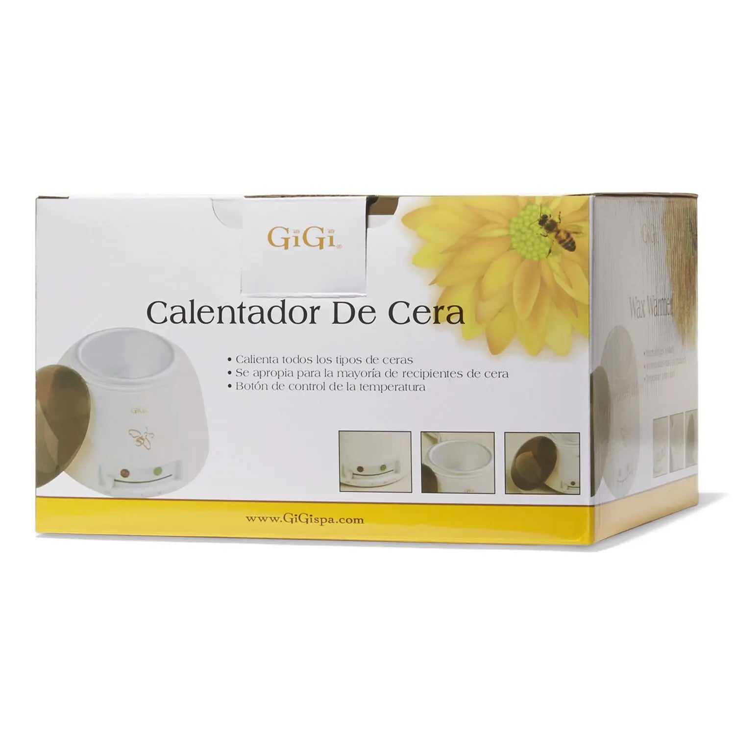 GiGi Single Wax Warmer 14 oz, Canada compliant professional wax heater for hair removal