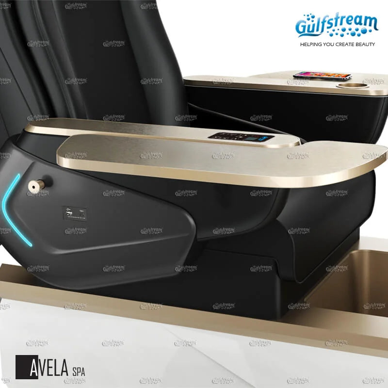 Close up detail of the Gulfstream Avela Spa pedicure chair, photo 13