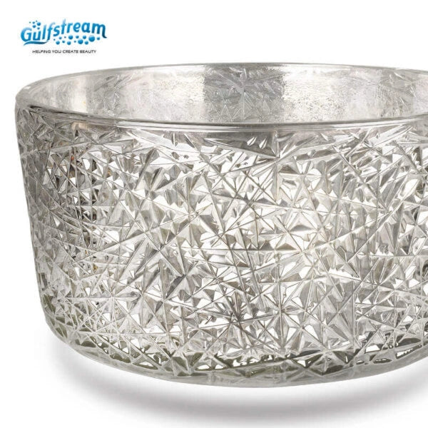 La Peria Pedicure Spa Chair Bird Nest crystal bowl close up