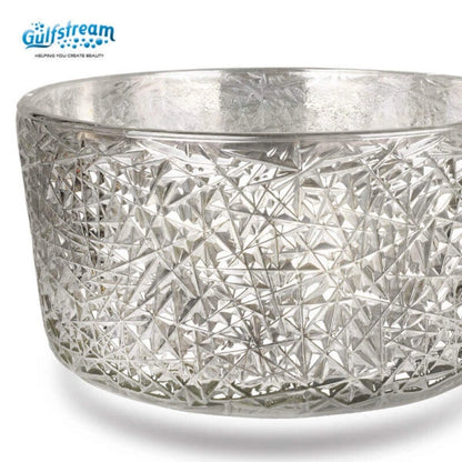 La Peria Pedicure Spa Chair Bird Nest crystal bowl close up