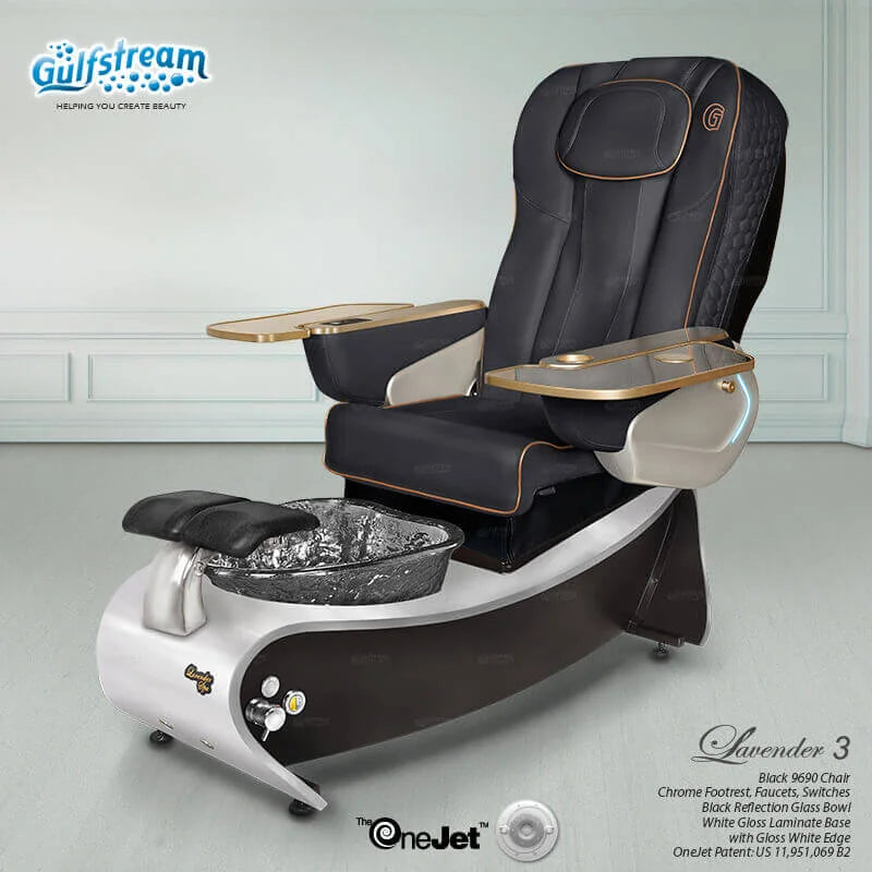 Gulfstream Lavender 3 Spa pedicure spa and massage chair, photo 2