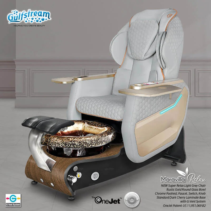 Gulfstream Maravilla Relax Spa pedicure spa and massage chair, photo 6