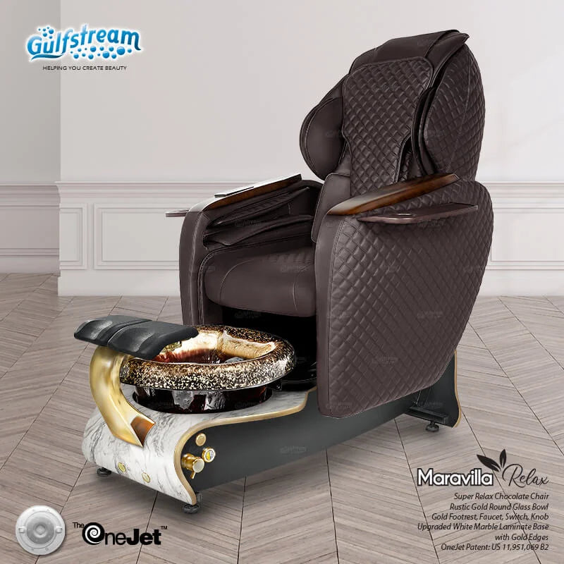 Gulfstream Maravilla Relax Spa pedicure spa and massage chair, photo 17