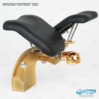 Footrest detail for the Gulfstream Mira Relax Spa pedicure chair