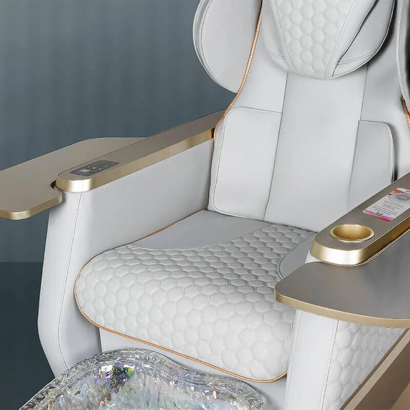 Close up detail of the Gulfstream Super Relax 2 Spa pedicure chair