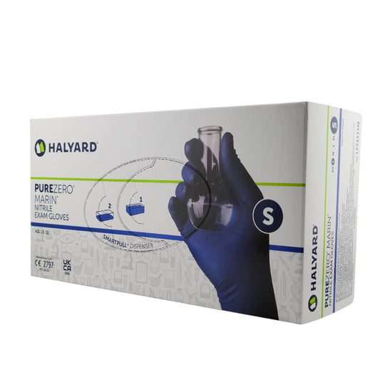 Halyard PUREZERO MARIN Nitrile Exam Gloves - 6 Mil | Latex Free - CM Nails & Beauty Supply