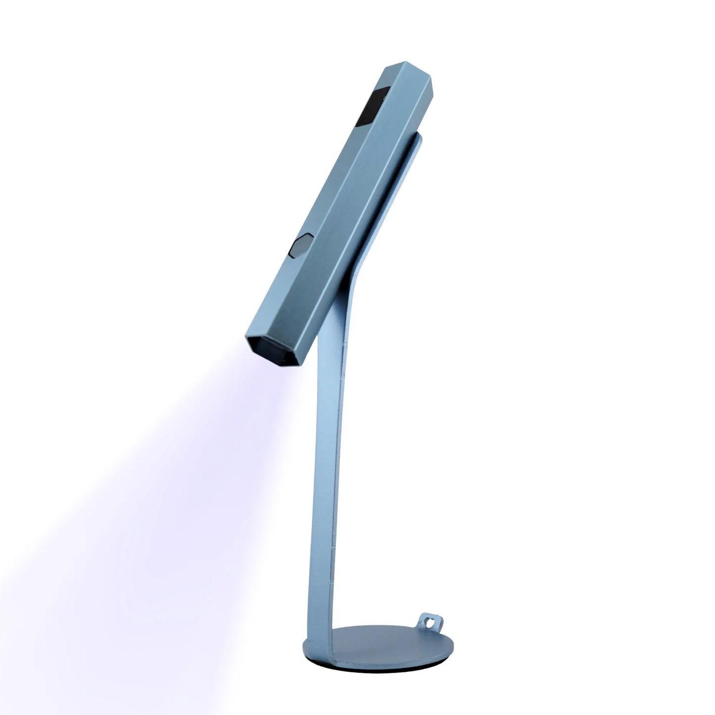 Portable Mini LED Nail Lamp Blue – Rechargeable Handheld Gel Nail Dryer with Magnetic Stand - CM Nails & Beauty Supply