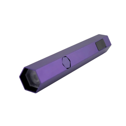 Portable Mini LED Nail Lamp Purple – Rechargeable Handheld Gel Nail Dryer with Magnetic Stand - CM Nails & Beauty Supply