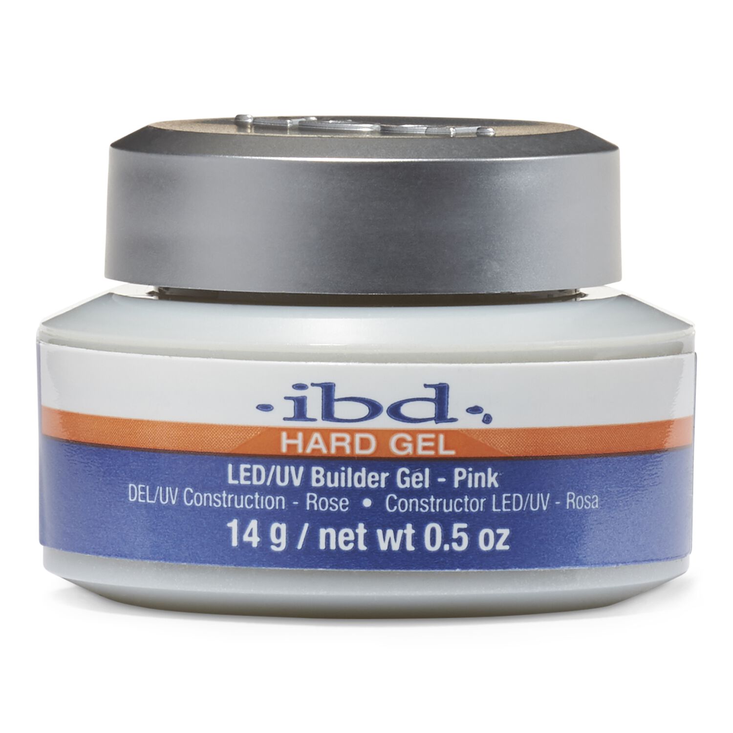 ibd | Pink LED/UV Builder | Hard Gel - 2 oz - CM Nails & Beauty Supply