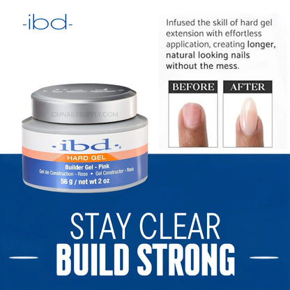 IBD builder gel pink for natural nail overlays and sculpted extensions ordered online in Canada