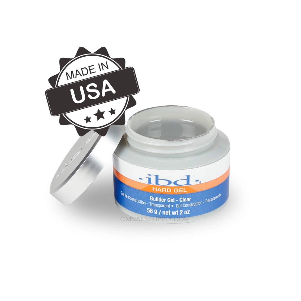 IBD LED UV builder gel clear for natural nail overlays ordered online by Canadian nail technicians